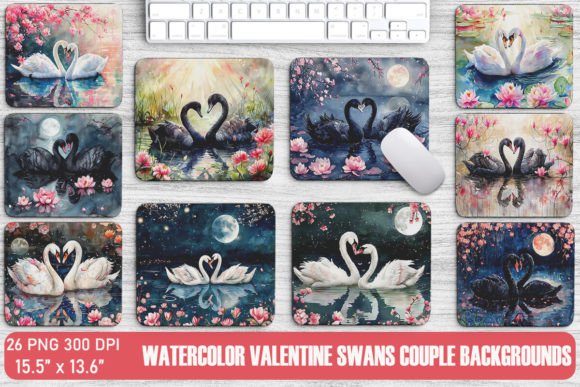 Elegant Swans: A Designer's Guide to Valentine's Romance