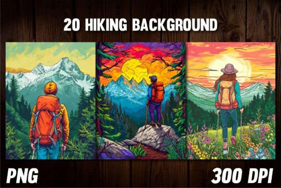 Hiking Backgrounds for Covers: Elevate Your Visual Projects