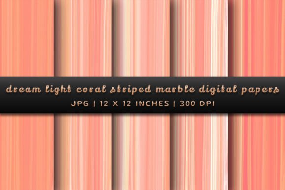 Light Coral Striped Marble: Your New Go-To Design Texture