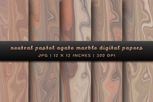 Neutral Pastel Agate Marble Backgrounds: A Designer's Guide to Subtle Sophistication