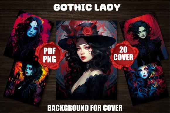 Unveiling the Allure: Gothic Lady Backgrounds for Your Creative Projects