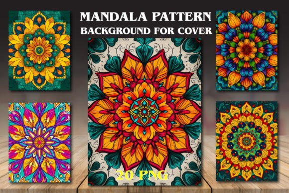 Unveiling the Allure of Mandala Pattern Backgrounds for Covers