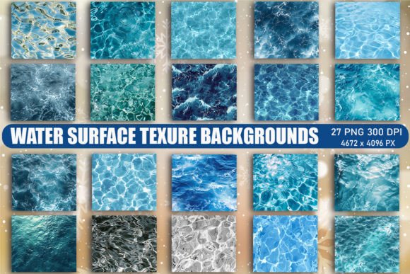 Water Surface Texture Backgrounds: A Digital Designer's Liquid Asset